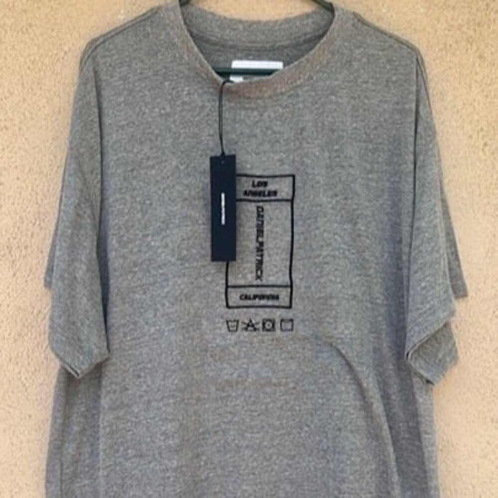 Daniel Patrick Grey 4XL Shirt Men's New Designer Made in LA